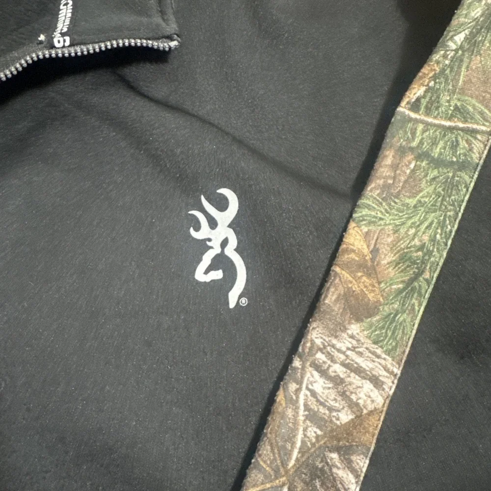 Browning XX Large Camo Jacket Pullover Zip Up Hunting/Outdoors Free Shipping - Picture 4 of 6
